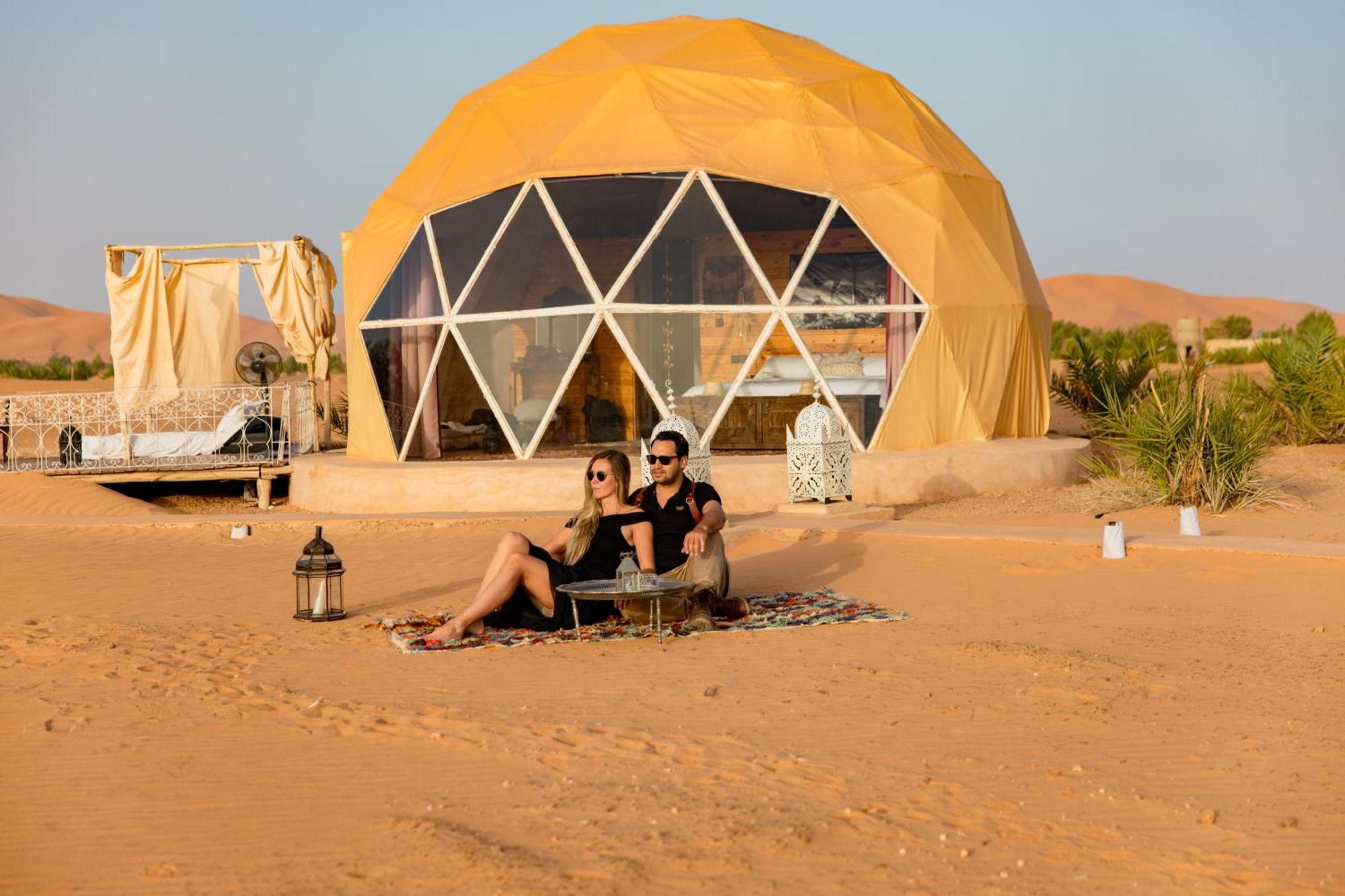 Отель Sunrise Sahara Camp Мерзуга Экстерьер фото